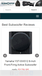 Mobile Screenshot of bestsubwooferreviews.net